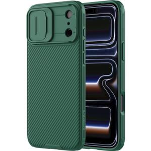 Nillkin for iPhone 17 Pro Case with Slide Camera Cover, Thin Slim Fit, Shockproof Protective, Protector Privacy, Phone Case iPhone 17 Pro Camera Lens Protector 6.3 inch, Green