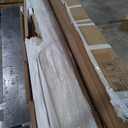 EaseLife 30 x 84 inch White Barn Door with 5.5FT Sliding Door Hardware Kit Included & Handle,Solid Wood Covered with Waterproof PVC Surface,DIY Assemblely,Easy Install,H-Frame,Fit 26-28in Wide Opening