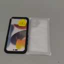 MOZOTER for iPhone 16 Case Waterproof,[IPX8 Underwater Case][Full Body Shockproof & Military Dropproof] Clear Sound Quality Built-in Screen Protector for iPhone 16 6.1 inch-Black