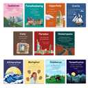 11 Pcs Element of Literature Posters and English Language Posters Vintage English Teacher's Poster Educational Literary Terms Art Print Classroom Decor Language Educational Poster for Middle High School Decor 8✖10Inch，Unframed