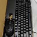 CHONCHOW Gaming Keyboard and Mouse Combo, USB Wired RGB Backlit, Mechanical Feel Anti-ghosting Keyboard 3200DPI Ergonomic Mouse, LED Gaming Set for Laptop PC PS4 Xbox Mac Game Work