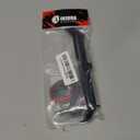 INJORA RC Rear Bumper Metal Bumper RC Accessories for 1:10 RC Crawler Axial SCX10 III AXI03007 (Black)