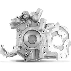 PartsFlow 635-127 Engine Timing Chain Cover Compatible with Ford F250 F350 F450 F550 2008-2010 Replace 8C3Z6019A