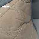 U-NICE HOME Recliner Chair Covers Reversible Chair Cover Pet Covers for Dogs with Elastic Straps Water Resistant Diamond Quilted (28''Recliner Oversized, Sand/Beige)