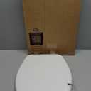 Little2Big Toilet Seat with Built-In Toddler Potty Training Seat, Slow Close, Easy to Install, Made in USA, ELONGATED, White