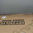 1500 Pieces Rotating Plastic Puzzle Board with Drawers and Cover, 35"x27" Portable Jigsaw Puzzle Table, Durable & Waterproof, Ideal Gift for Puzzle Lovers