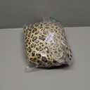 RONGTAI Leopard Print Pants for Women Soft Flannel Pj Bottoms Casual Warm with Pockets Drawstring Trousers S-XXL