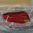 LIHOMR Gift Bags 8.25" x5.9 x3.15 100Pcs Paper Bags with Handles,kraft paper Bags for Small Business Christmas Bulk, Wedding, Party Favor, Shopping, Lunch, Halloween Trick-or-Treat (Red)