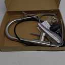 KPW Kitchen Sink Faucet with Sprayer Brushed Nickel Pull Down Kitchen Faucet High Arc Single Handle Stainless Steel 1 or 3 Hole, Kitchen Sink Faucets for Farmhouse Campervan Laundry RV