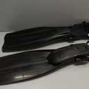 Cressi Lightweight Well-Balanced Open Heel Scuba Diving Fins - Pro Light: Made in Italy S/M