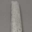 Yingzhao 6 Pcs White Christmas Snowflake Placemats Embroidered Table Placemats Washable Round Snow Flake Table Mats for Xmas Party Winter Holiday Wedding Dinner Decoration