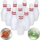 Jishi 6-Pack Mini Bowling Game Set Kids Party Favors Goodie Bag Stuffers, Small Prize Gifts for Adults Teens Boys Girls Bowler Birthday Supplies, Fun Indoor Tabletop Activities Finger Play Fidget Toys