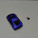 Wireless Car Mouse, Sport Car Shaped Mouse Mice for Computer, Laptop, PC, Mac with LED Light (Blue)