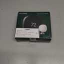 ecobee Smart Thermostat Premium with Smart Sensor and Air Quality Monitor - Programmable Wifi Thermostat - Works with Siri, Alexa, Google Assistant, Black