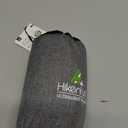 Hikenture Camping Pillow with Removable Cover - Ultralight Inflatable Pillow for Neck Lumbar Support - Upgrade Backpacking Pillow - Washable Travel Air Pillows for Camping, Hiking, Backpacking (Black)