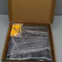 Peg Board, 6PCS Metal Pegboard, Heavy Duty Pegboard Wall Organizer with Frame. Black Pegboard for Walls, Garage, Workbench, Craft Room Tool Organization, Metal Pegboard Panels 12in*12in