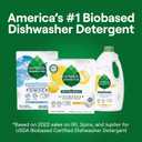 Seventh Generation Dishwasher Detergent Packs Lemon Scent 2 Pack for Sparkling Dishes Dishwasher Tabs 45 Count