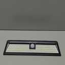 CCBASEBALL Solar RV Porch Light, 118 LED Motorhome Motion Sensor RV Exterior Lights with Remote Control, Waterproof Camper Outdoor Lights for Motorhome Travel,Travel Trailers, Camper, Food Trucks
