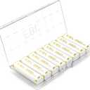 EBL AA Rechargeable Batteries 2800mAh Ni-MH Double A Batteries 8 Counts New Series