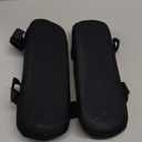 Everlasting Comfort Office Chair & Wheelchair Arm Pads - Cooling Memory Foam Arm Rest Cover for Desk, Gaming Chair, Wheelchair Armrest Pads (Black)