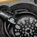 WRISIN Black Shower Faucet Set with Tub Spout (Valve Included), Black Shower Head and Handle Set with Handheld