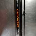 Sougayilang Surf Spinning Fishing Rod Carbon Travel Surf Rod M/ MH 3 Piece Spinning Fishing Rod, Orange, 11'