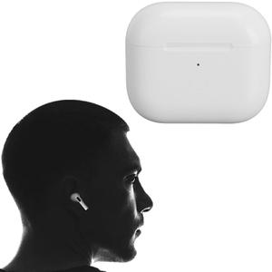 Replacement Charging Case for iOS Earbuds 3rd Gen, 620mAh Battery, Charging and Cable Charging, with Overcharge, for Home, Office, Car and Travel (A004)