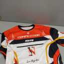 Women's Jersey Shirts Graphic Color Block Racing T Shirt Short Sleeve Crewneck Preppy Tee Tops Vintage Y2K Clothes