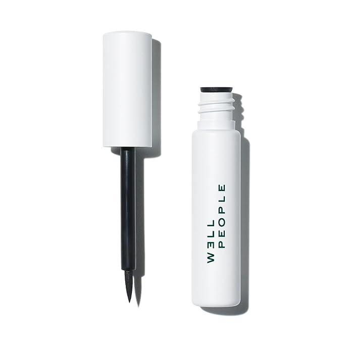 Well People Fresh Lines Liquid Eyeliner, Longwear Liquid Eyeliner For Precise Lines, Hydrating & Smudgeresistant Formula, Vegan & Crueltyfree, Black