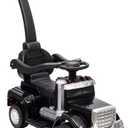 Outfunny 3-in-1 Ride on Push Car for Toddler 1-3 Years with Handle & Music