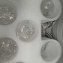 7-Light Chandelier for Dining Room, Mid-Century Modern Glass Light Fixture, 27.2 inches