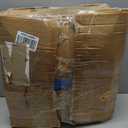 Area Rugs 8'x10' Washable Non-Slip, Floral Vintage Distress Print Pattern Medallion Carpet for Living Room Bedroom Dining Room, Light Blue Navy Beige Gray White