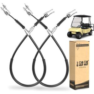 10L0L Brake Cable for Club Car DS 1981-1999 Gas & Electric Golf Cart, Driver and Passenger Side, Replace OEM 1011403 1011125 1016761-01