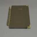 ALKALO Spiral Notebook Journal, 328 Pages Linen Hardcover College Ruled Notebook, Lined Thick Journals for Women Men, A5 Thick Spiral Journal for Writing, 100GSM Paper, Cute Notebooks for Work School