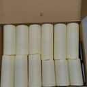 Enido 12 Pc Flameless LED Candles with Remote & Timer, Outdoor Waterproof, Flickering Electric Warm Lights for Cozy Home & Holiday Romantic Decor, Battery Operated for Party(D 2.2 x H 4/5/6