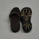 KIIU Mens Thong Sandals Indoor and Outdoor Beach Flip Flop (11, Brown 81)