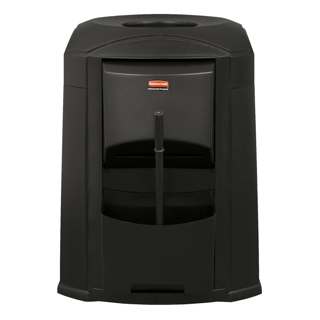 Rubbermaid Commercial Products Window Wash Kit for Landmark Series Store Front Containers, Black, Outdoor for Gas Station/Convenience Store/Store Front