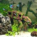 YZHZOM at-at Walker Aquarium Decorations Cool Fish Tank Decorations ATAT Walker Aquarium Decor Aquarium Castle Decor Betta Fish Hide Cave Ornament war Aquarium Decor
