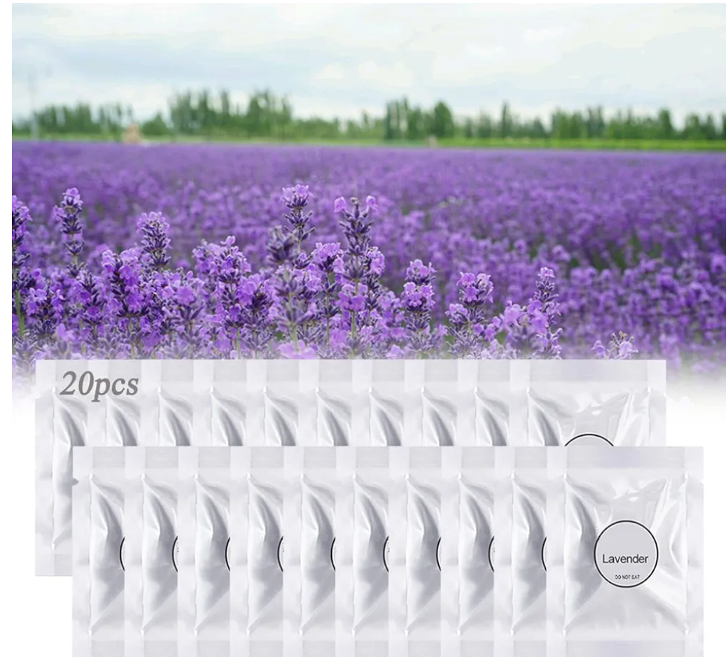 20Pcs Car Air Fresheners Refills, Car Fragrance Tablet, Car Air Vent Clip Replacement Set Pads Solid Fragrance Scent Air Freshener Refill Tablets 10ml/0.35 fl oz
