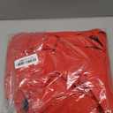 Boys Rain Jackets Lightweight Waterproof Hooded fleece Raincoats Windbreakers for Kids (8-9 Years, Solid Red)