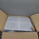 Bathroom Exhaust Fan White Ceiling Mount Ventilation Fan 200-230 CFM 1.5 Sones 6 Inches Duct Energy-Saving Bathroom Ventilation and Exhaust Fan