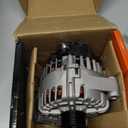 A-Premium Alternator Compatible with Ford Fiesta 2011-2019 1.6L, DOHC & Naturally Aspirated, 12V 120A 6-Groove Pulley Clockwise, Replace# AE8T-10300-AA, BE8Z-10346-A