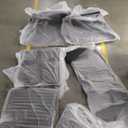 BASENOR 10PCS Tesla Model X Floor Mats 7-Seater All Weather Cargo Liner Mat XPE Car Mats Anti-Slip Trunk Mat Back Seat Cover Model X Plaid Accessories 2022-2026