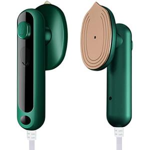 Mini Travel Iron for Clothes, Portable Mini Iron for Travel, Portable Mini Ironing Machine for Dry & Wet Ironing (Green)