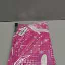 InMemory Shiny Pink Happy Birthday Backdrop for Lady Girls Women Princess Theme Party Decorations Neon Birthday Banner Glitter Photo Booth Studio Props Photography Background 5x3ft