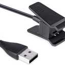 Black Charger Compatible for Fitbit Alta, Replacement USB Charging Cable Clip for Fitbit Alta Fitness Tracker 100cm / 3.3ft Arm and Wristband Technology, Charging Cables Accessories