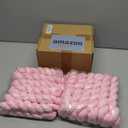 Wokceer 12Pack Pink Cheesecloth Table Runner 10FT Boho Gauze Spring Easter Cheese Cloth Table Runner for Party Rustic Sheer Runners for Baby Bridal Shower Wedding Christmas