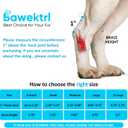 Dog Leg Braces for Rear Legs, Hock Brace for Back Legs with Metal Strips and Safety Reflective Straps for Short Legs, Joint Warps Support for Hind Legs Injuries Sprains Arthritis (Small(1Pair))