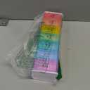 Daviky Extra Large Weekly Pill Organizer 2 Times a Day, XXL Pill Box 7 Day with AM PM Large Compartments, BPA-Free Daily Medicine Case, Jumbo Pill Holder for Fish Oils, Vitamins & SupplementsWhite