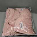 ALANSMA Reversible Weighted Blanket for All Season, Luxury Velvet, Warm and Cool, Adult 10Lb Pink Weighted Blanket, Enjoy Sleeping Anywhere(Pink,48"x72" 10lbs)